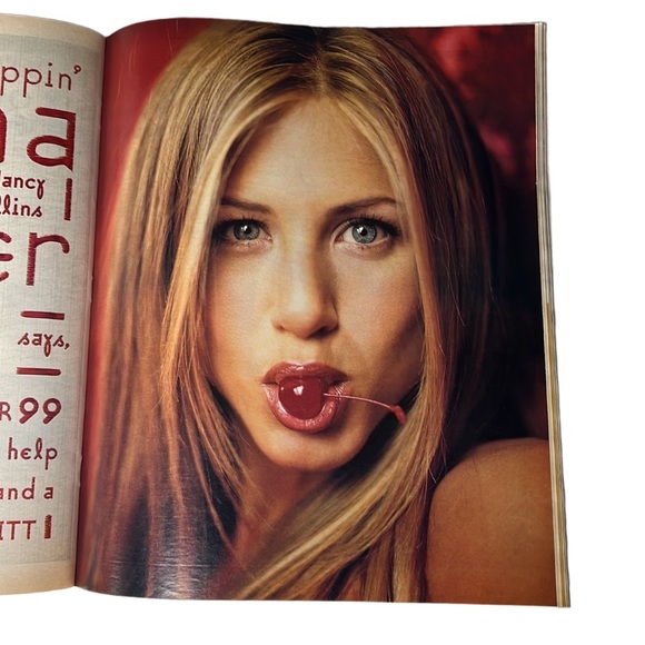 JENNIFER ANISTON ROLLING STONES VINTAGE MAGAZINE MAR 1999 ISSUE 807 LIMP BIZKIT - Picture 3 of 16